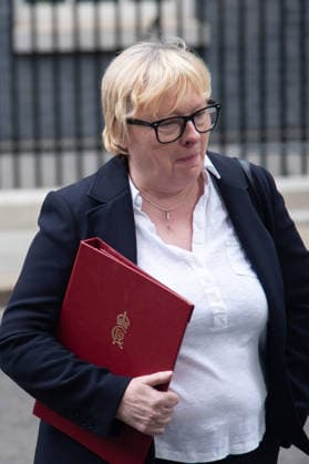 Cabinet Meeting Departures - Tuesday 21 July 2026 - Downing Street, London, UK Angela Eagle - Secretary of State for Environment, Food and Rural Affairs departs a cabinet meeting at Downing Street in London, England, UK on Tuesday 21 July, 2026., Credit:Justin Ng Avalon UK, England, London, Downing Street  Copyright: xJustinxNgx xAvalonx 1117743891