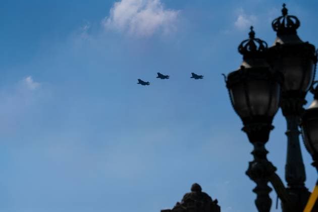 the military and civilian parade on the Belgian National Day, in Brussels, Tuesday 21 July 2026. This parade pays tribute to our Belgium s security and emergency services, such as the army, police, fire brigade or civil protection. MARIUS BURGELMAN  MariusxBurgelman 181686611