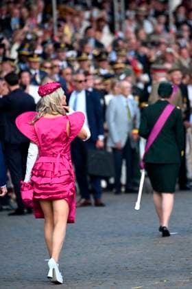 Military and civilian parade for the national Day 2026 BRUSSELS, BELGIUM - JULY 21 : Princess Delphine attend the military and civilian parade for the national Day 2026 on July 21, 2026 in Brussels, Belgium, 21 07 2026 Brussels Belgium  Copyright: xDidierxLebrunx