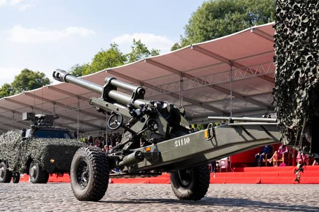 the military and civilian parade on the Belgian National Day, in Brussels, Tuesday 21 July 2026. This parade pays tribute to our Belgium s security and emergency services, such as the army, police, fire brigade or civil protection. MARIUS BURGELMAN  MariusxBurgelman 181687029
