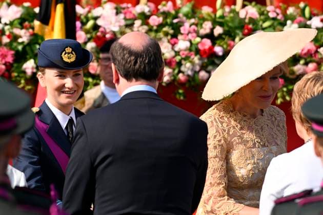 Military and civilian parade for the national Day 2026 BRUSSELS, BELGIUM - JULY 21 : Queen Mathilde, Princess Elisabeth attend the military and civilian parade for the national Day 2026 on July 21, 2026 in Brussels, Belgium, 21 07 2026 Brussels Belgium  Copyright: xDidierxLebrunx
