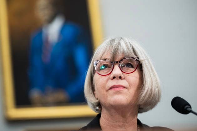 Examining the Smithsonian s Efforts to Reshape the Past UNITED STATES - JULY 21: Anthea Hartig, director of the Smithsonian Institute s National Museum of American History, testifies during the House Oversight and Government Reform Delivering on Government Efficiency Subcommittee hearing titled Rewriting American History: Examining the Smithsonian s Efforts to Reshape the Past,? in Rayburn building on Tuesday, July 21, 2026. (Tom Williams CQ Roll Call) Washington DC United States EDITORIAL USE ONLY Copyright: x2026xCQ-RollxCall,xInc.x TomxWilliamsx rollcallpix172070