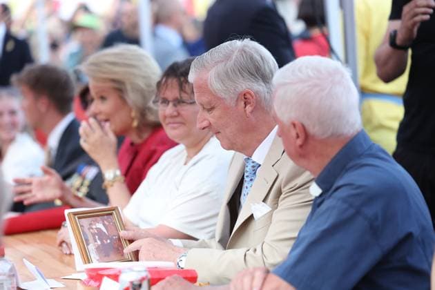 Resto National - National Day 2026 BRUSSELS, BELGIUM - JULY 21 : King Philippe of Belgium, Queen Mathilde of Belgium, Prince Emmanuel of Belgium, Prince Gabriel of Belgium, Princess Eleonore of Belgium, Princess Elisabeth of Belgium attend the Tout le Monde à Table (Everyone to the Table), a Resto National initiative at Place du Jeu de Balle for the national Day 2026 on July 21, 2026 in Brussels, Belgium, 21 07 2026 Brussels Belgium  Copyright: xXpix