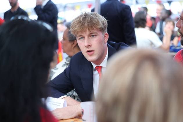 Resto National - National Day 2026 BRUSSELS, BELGIUM - JULY 21 : King Philippe of Belgium, Queen Mathilde of Belgium, Prince Emmanuel of Belgium, Prince Gabriel of Belgium, Princess Eleonore of Belgium, Princess Elisabeth of Belgium attend the Tout le Monde à Table (Everyone to the Table), a Resto National initiative at Place du Jeu de Balle for the national Day 2026 on July 21, 2026 in Brussels, Belgium, 21 07 2026 Brussels Belgium  Copyright: xXpix