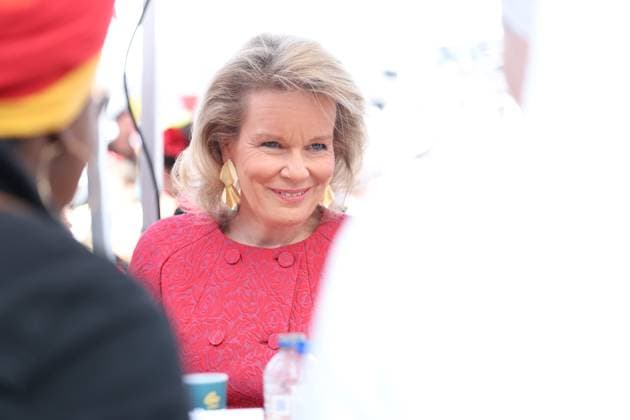 Resto National - National Day 2026 BRUSSELS, BELGIUM - JULY 21 : King Philippe of Belgium, Queen Mathilde of Belgium, Prince Emmanuel of Belgium, Prince Gabriel of Belgium, Princess Eleonore of Belgium, Princess Elisabeth of Belgium attend the Tout le Monde à Table (Everyone to the Table), a Resto National initiative at Place du Jeu de Balle for the national Day 2026 on July 21, 2026 in Brussels, Belgium, 21 07 2026 Brussels Belgium  Copyright: xXpix