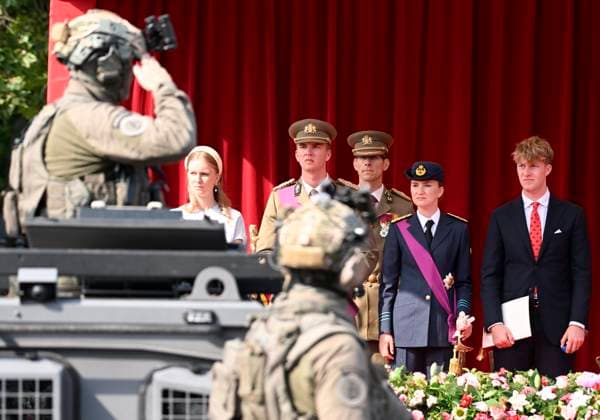 Military and civilian parade for the national Day 2026 BRUSSELS, BELGIUM - JULY 21 : Princess Elisabeth attend the military and civilian parade for the national Day 2026 on July 21, 2026 in Brussels, Belgium, 21 07 2026 Brussels Belgium  Copyright: xDidierxLebrunx
