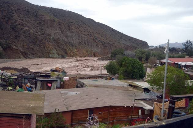 La Serena, July 21, 2026 The town of Islon, located approximately 10 km from La Serena, was hit by a second flash flood in the same week due to the activation and rising waters of the streams caused by the storm affecting the area. Alejandro Pizarro Aton, Chile, CHILE Aton 1174472  Copyright: AlejandroxPizarro AtonxChile