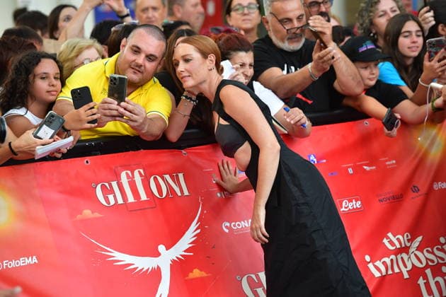 IPA86879725 - Giffoni Vallepiana Giffoni Festival 2026. Pictured: Cristiana Capotondi  Copyright: xVincenzoxLandix xVincenzoxLandix 86879725