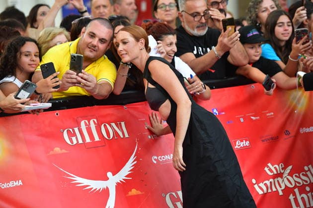 IPA86879726 - Giffoni Vallepiana Giffoni Festival 2026. Pictured: Cristiana Capotondi  Copyright: xVincenzoxLandix xVincenzoxLandix 86879726