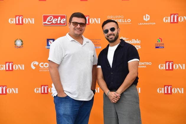 IPA86881205 - Giffoni Vallepiana Giffoni Festival 2026. Pictured: Gabriele Patriarca and Alex Polidori  Copyright: xVincenzoxLandix xVincenzoxLandix 86881205