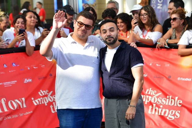 IPA86881219 - Giffoni Vallepiana Giffoni Festival 2026. Pictured: Gabriele Patriarca and Alex Polidori  Copyright: xVincenzoxLandix xVincenzoxLandix 86881219