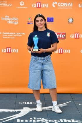 IPA86881344 - Giffoni Vallepiana Giffoni Festival 2026. Pictured: Giulia Imperio  Copyright: xVincenzoxLandix xVincenzoxLandix 86881344