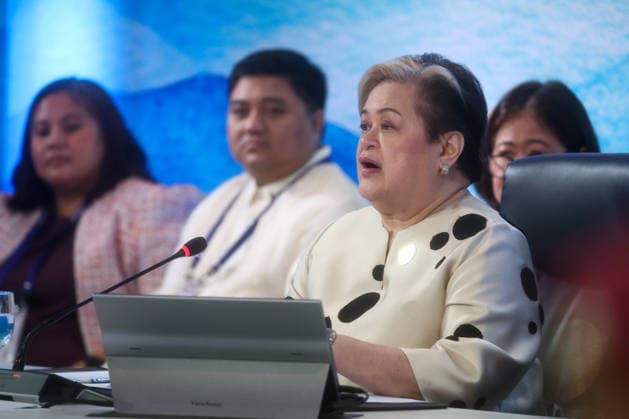 ASEAN Foreign Ministers Meeting in Philippines METRO MANILA, PHILIPPINES - JULY 22: Philippines Foreign Secretary Theresa Lazaro during a meeting between ASEAN and Indian foreign ministers, as part of the ASEAN foreign ministers summit, in Pasay City, Metro Manila, Philippines, on July 22, 2026. The week-long summit, which will run through July 24, gathers foreign ministers and top diplomats from ASEAN nations and major powers to discuss issues surrounding geopolitical challenges, energy supplies, trade, food, security cooperation, Myanmar civil war and the Five-Point Consensus, as well as and the impacts of US-Iran conflict. Daniel Ceng Anadolu Metro Manila Philippines. Editorial use only. Please get in touch for any other usage.  Copyright: x2026xAnadoluxDanielxCengx