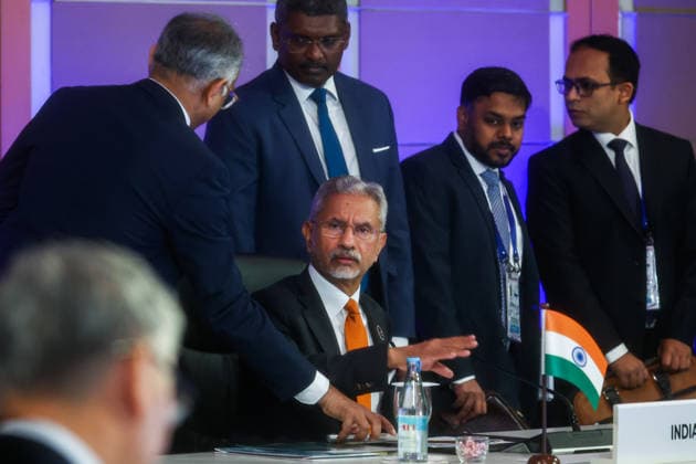 ASEAN Foreign Ministers Meeting in Philippines METRO MANILA, PHILIPPINES - JULY 22: Indian Foreign Minister Subrahmanyam Jaishankar attends a meeting as part of the ASEAN Foreign Ministers Meeting in Pasay City, Metro Manila, Philippines, on July 22, 2026. The week-long summit, which runs through July 24, brings together foreign ministers and senior diplomats from ASEAN member states and major powers to discuss geopolitical challenges, energy security, trade, food security, security cooperation, the Myanmar civil war and the Five-Point Consensus, as well as the impact of the US-Iran conflict. Daniel Ceng Anadolu Metro Manila Philippines. Editorial use only. Please get in touch for any other usage.  Copyright: x2026xAnadoluxDanielxCengx