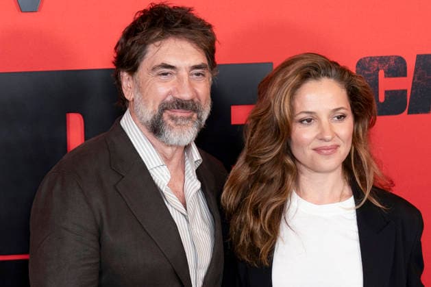 Actress Margarita Levieva (L) and actor Javier Bardem pose on the red carpet for the series Cape Fear , inspired by the novel The Executioners and the 1991 film directed by Martin Scorsese, at the DGA Theater in Manhattan, New York , United States, 21 July 2026. Red Carpet Event for the Cape Fear Series in Manhattan !ACHTUNG: NUR REDAKTIONELLE NUTZUNG!  Copyright: xÁngelxColmenaresx AME1872 20260722-55020956656_1
