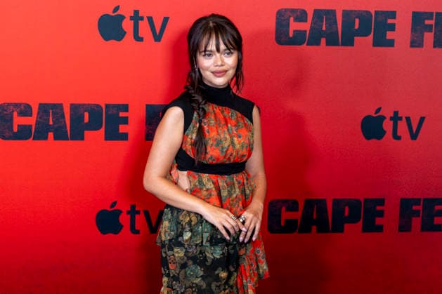 American actress Malia Pyles poses on the red carpet for the series Cape Fear , inspired by the novel The Executioners and the 1991 film directed by Martin Scorsese, at the DGA Theater in Manhattan, New York , United States, 21 July 2026. Red Carpet Event for the Cape Fear Series in Manhattan !ACHTUNG: NUR REDAKTIONELLE NUTZUNG!  Copyright: xÁngelxColmenaresx AME1864 20260722-55020956665_1