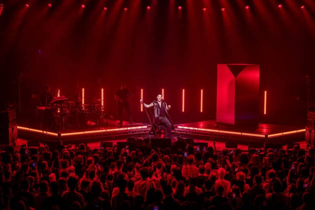 Entertainment Bilder des Tages #2 July 21, 2026, London, United Kingdom: Adam Lambert seen live on stage during a concert. Adam Lambert performed at a concert at Roundhouse Camden, London UK July 21st 2026 to celebrate the release of his new Album ADAM London United Kingdom - ZUMAs197 20260721_aaa_s197_140 Copyright: xBonniexBritainx