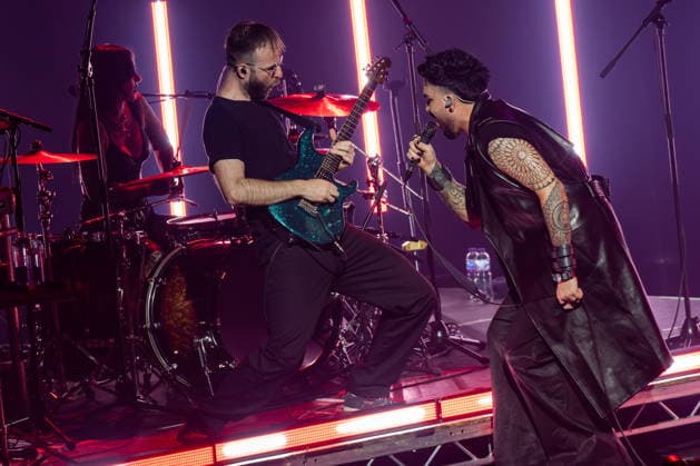 July 21, 2026, London, United Kingdom: Adam Lambert seen live on stage during a concert. Adam Lambert performed at a concert at Roundhouse Camden, London UK July 21st 2026 to celebrate the release of his new Album ADAM London United Kingdom - ZUMAs197 20260721_aaa_s197_141 Copyright: xBonniexBritainx