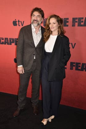 NEW YORK, NY - JULY 21: Javier Bardem and Margarita Levieva at the Apple TV Cape Fear Finale Event on July 21, 2026 at DGA Theater in New York City. Copyright: xmpi099 MediaPunchx