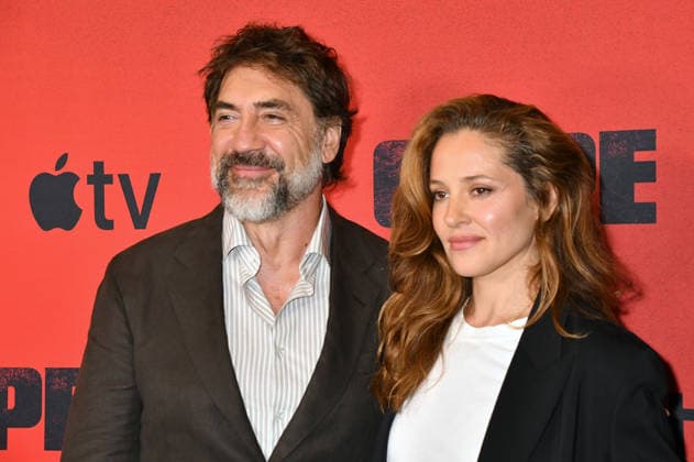 NEW YORK, NY - JULY 21: Javier Bardem and Margarita Levieva at the Apple TV Cape Fear Finale Event on July 21, 2026 at DGA Theater in New York City. Copyright: xmpi099 MediaPunchx