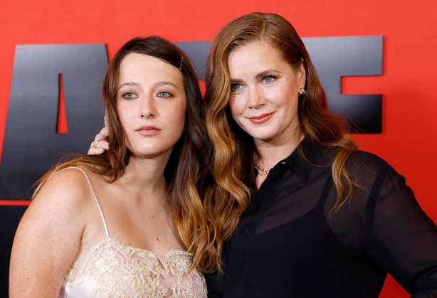 Amy Adams and Lily Collias arrive on the red carpet for Apple TV s Cape Fear New York Screening at DGA Theater on Tuesday, July 21, 2026 in New York City.  NYP20260721107 JOHNxANGELILLO