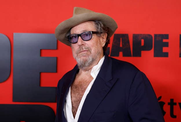 Julian Schnabel arrives on the red carpet for Apple TV s Cape Fear New York Screening at DGA Theater on Tuesday, July 21, 2026 in New York City.  NYP20260721130 JOHNxANGELILLO