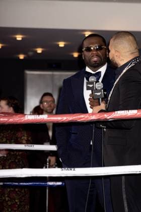 50 Cent at arrivals for FIGHTLAND Premiere, Jazz At Lincoln Center, New York, NY, July 21, 2026. Photo By: Ryan Billings Everett Collection FIGHTLAND Premiere PUBLICATIONXNOTxINxCANxCHNxFRAxITAxJPNxNORxPOLxRUSxESPxUKxUSA