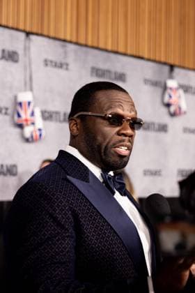 50 Cent at arrivals for FIGHTLAND Premiere, Jazz At Lincoln Center, New York, NY, July 21, 2026. Photo By: Ryan Billings Everett Collection FIGHTLAND Premiere PUBLICATIONXNOTxINxCANxCHNxFRAxITAxJPNxNORxPOLxRUSxESPxUKxUSA