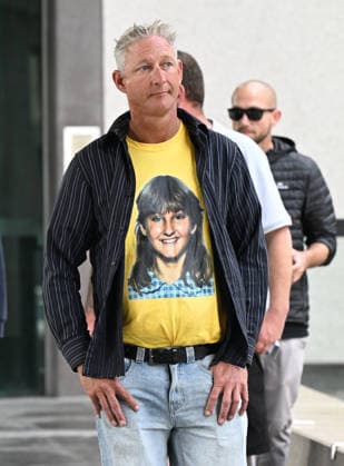 ANNETTE MASON DEATH INQUEST, Kevin Mason, the brother of alleged victim Annette Mason is seen at the inquest into the 1989 murder of teen girl Annette Mason at the Brisbane Magistrate s Court in Brisbane, Wednesday, July 22, 2026. ( NO ARCHIVING BRISBANE QUEENSLAND AUSTRALIA  Copyright: xDARRENxENGLANDx 20260722183487028239