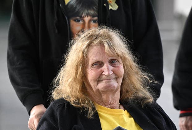ANNETTE MASON DEATH INQUEST, Victim Annette Mason™s stepmother, Jean Mason is seen at the inquest into the 1989 murder of teen girl Annette Mason at the Brisbane Magistrate s Court in Brisbane, Wednesday, July 22, 2026. ( NO ARCHIVING BRISBANE QUEENSLAND AUSTRALIA  Copyright: xDARRENxENGLANDx 20260722151359105585