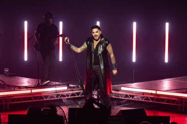 July 21, 2026, London, United Kingdom: Adam Lambert seen performing live on stage.Adam Lambert seen live on stage during a concert. Adam Lambert performed at a concert at Roundhouse Camden, London UK July 21st 2026 to celebrate the release of his new Album ADAM London United Kingdom - ZUMAs197 20260721_aaa_s197_155 Copyright: xBonniexBritainx