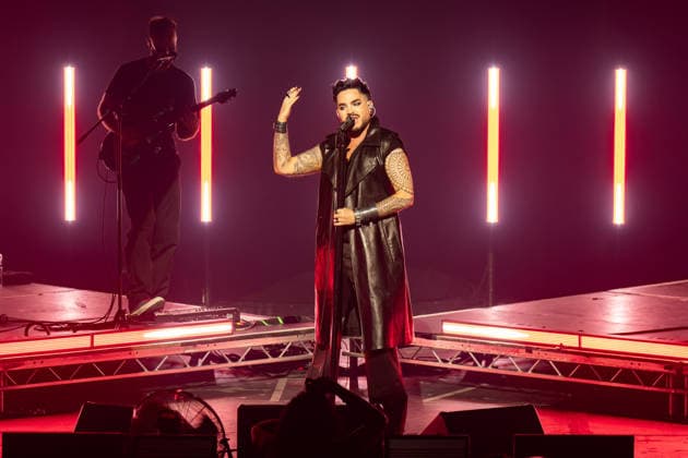 July 21, 2026, London, United Kingdom: Adam Lambert seen performing live on stage.Adam Lambert seen live on stage during a concert. Adam Lambert performed at a concert at Roundhouse Camden, London UK July 21st 2026 to celebrate the release of his new Album ADAM London United Kingdom - ZUMAs197 20260721_aaa_s197_158 Copyright: xBonniexBritainx