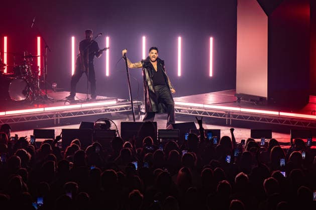 July 21, 2026, London, United Kingdom: Adam Lambert seen on stage in concert.Adam Lambert seen live on stage during a concert. Adam Lambert performed at a concert at Roundhouse Camden, London UK July 21st 2026 to celebrate the release of his new Album ADAM London United Kingdom - ZUMAs197 20260721_aaa_s197_162 Copyright: xBonniexBritainx