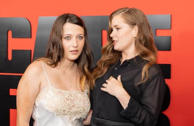 July 21, 2026, Bronx, New York, USA: Lily Collias and Amy Adams wearing dress by Alexandre Mattiussi for AMI Paris attend Apple TV s Cape Fear Screening and Conversation at DGA Theater in New York, NY on July 21, 2026. Bronx USA - ZUMAr339 20260721_znp_r339_099 Copyright: xLevxRadinx