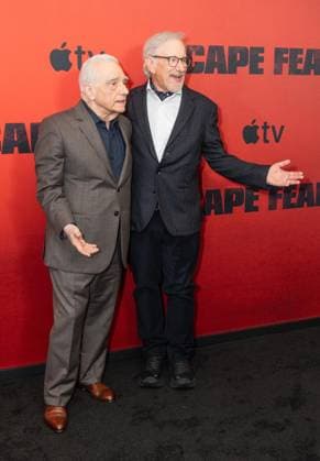 July 21, 2026, Bronx, New York, USA: Martin Scorsese and Steven Spielberg attend Apple TV s Cape Fear Screening and Conversation at DGA Theater in New York, NY on July 21, 2026. Bronx USA - ZUMAr339 20260721_znp_r339_112 Copyright: xLevxRadinx