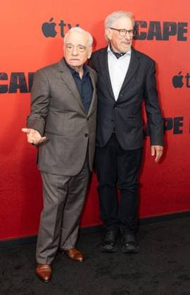 July 21, 2026, Bronx, New York, USA: Martin Scorsese and Steven Spielberg attend Apple TV s Cape Fear Screening and Conversation at DGA Theater in New York, NY on July 21, 2026. Bronx USA - ZUMAr339 20260721_znp_r339_113 Copyright: xLevxRadinx
