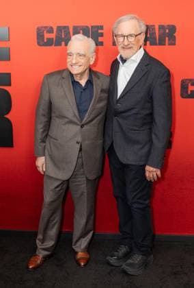 July 21, 2026, Bronx, New York, USA: Martin Scorsese and Steven Spielberg attend Apple TV s Cape Fear Screening and Conversation at DGA Theater in New York, NY on July 21, 2026. Bronx USA - ZUMAr339 20260721_znp_r339_115 Copyright: xLevxRadinx