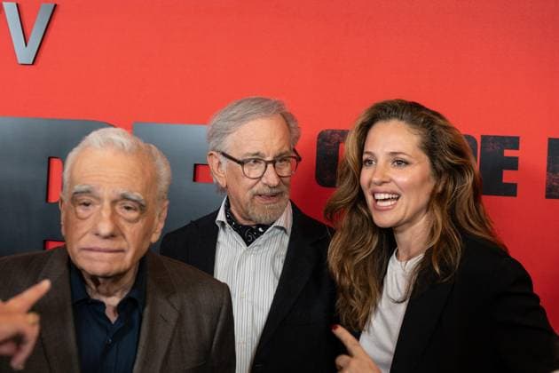 July 21, 2026, Bronx, New York, USA: Martin Scorsese, Steven Spielberg and Margarita Levieva attend Apple TV s Cape Fear Screening and Conversation at DGA Theater in New York, NY on July 21, 2026. Bronx USA - ZUMAr339 20260721_znp_r339_139 Copyright: xLevxRadinx