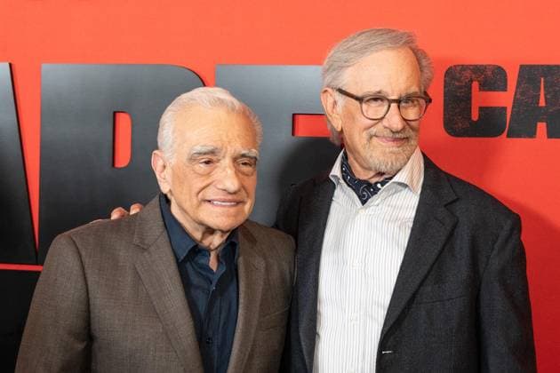 July 21, 2026, Bronx, New York, USA: Martin Scorsese and Steven Spielberg attend Apple TV s Cape Fear Screening and Conversation at DGA Theater in New York, NY on July 21, 2026. Bronx USA - ZUMAr339 20260721_znp_r339_141 Copyright: xLevxRadinx