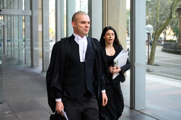 REBEL WILSON COURT, Tim Smartt, barrister assisting Sue Chrysanthou, for Charlotte MacInnes, leaves the Federal Court of Australia, in Sydney, Wednesday, July 22, 2026. ( NO ARCHIVING SYDNEY NEW SOUTH WALES AUSTRALIA  Copyright: xDANxHIMBRECHTSx 20260722119428937714