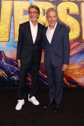 The Premiere of Stuart Fails to Save the Universe Los Angeles CA July 21: Chuck Lorre and John Ross Bowie at the premiere of Stuart Fails to Save the Universe at The Academy Museum of Motion Pictures in Los Angeles on July 21, 2026. Credit: AdMedia EDITORIAL USE ONLY  Copyright: xx AdMediax admphotosthree007295