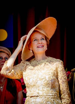21-07-2026 Defile Queen Mathilde attend a parade marking the Belgian National Day in Brussels. Â  Copyright: xPPEx