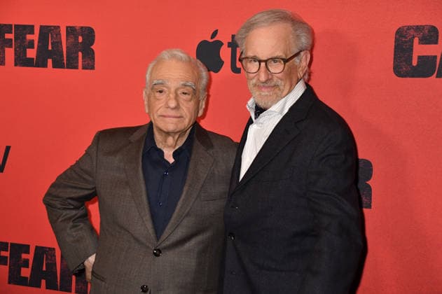 Apple TV Cape Fear NY Finale Event NEW YORK, NY - JULY 21: Martin Scorsese and Steven Spielberg at the Apple TV Cape Fear Finale Event on July 21, 2026 at DGA Theater in New York City. Credit: Jack Fycke AdMedia New York City New York USA EDITORIAL USE ONLY  Copyright: xx JackxFycke AdMediax admphotosthree007154