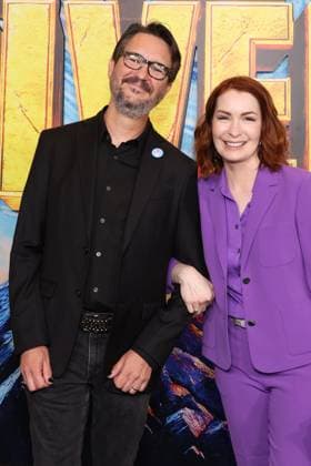 The Premiere of Stuart Fails to Save the Universe Los Angeles CA July 21: Wil Wheaton and Felicia Day at the premiere of Stuart Fails to Save the Universe at The Academy Museum of Motion Pictures in Los Angeles on July 21, 2026. Credit: AdMedia EDITORIAL USE ONLY  Copyright: xx AdMediax admphotosthree007359