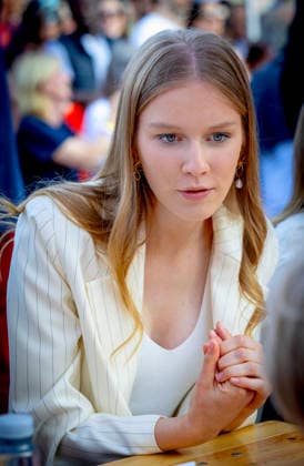 21-07-2026 Resto Princess Eleonore during the Everyone to the Table initiative by Resto National at Vossenplein - Place du Jeu de Balle, as part of the National Holiday in Brussels Â  Copyright: xPPEx