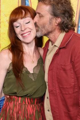 Los Angeles CA July 21: Ruth Connell and Rob Benedict at the premiere of Stuart Fails to Save the Universe at The Academy Museum of Motion Pictures in Los Angeles on July 21, 2026. Credit: USA - ZUMAa123 20260721_zaa_a123_313 Copyright: xAdMediax