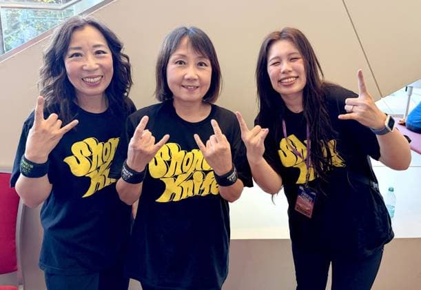 Shonen Knife, Atsuko Yamano, Naoko Yamano, Risa Kawano on stage for Men At Work Summer 2026 Concert Tour, Cobb Energy Performing Arts Centre, Atlanta, GA, July 21, 2026. Photo By: Derek Storm Everett Collection Men At Work Summer 2026 Concert Tour PUBLICATIONXNOTxINxCANxCHNxFRAxITAxJPNxNORxPOLxRUSxESPxUKxUSA