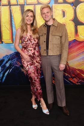 Los Angeles CA July 21: Julia Dennis and Tommy Walker at the premiere of Stuart Fails to Save the Universe at The Academy Museum of Motion Pictures in Los Angeles on July 21, 2026. Copyright: xAdMediax xMediaPunchx