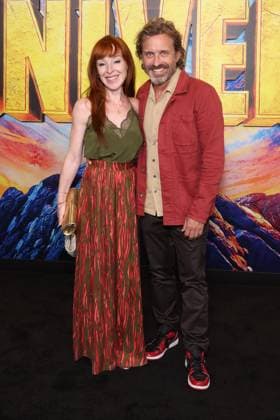 Los Angeles CA July 21: Ruth Connell and Rob Benedict at the premiere of Stuart Fails to Save the Universe at The Academy Museum of Motion Pictures in Los Angeles on July 21, 2026. Copyright: xAdMediax xMediaPunchx