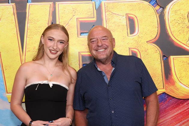 Los Angeles CA July 21: Zoe Norris and Dean Norris at the premiere of Stuart Fails to Save the Universe at The Academy Museum of Motion Pictures in Los Angeles on July 21, 2026. Copyright: xAdMediax xMediaPunchx